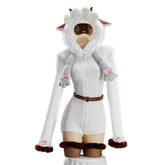 Official Pokémon Wooloo Cute Plush Home Cosplay Onesie Jumpsuit for Women - Halloweez